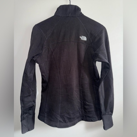 The North Face Flashdry Zip Up Jacket Black Polyester Blend Women Size Small - Picture 2 of 11